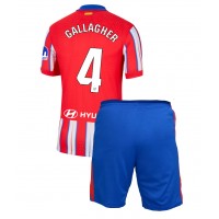 Atletico Madrid Conor Gallagher #4 Fotballklær Hjemmedraktsett Barn 2024-25 Kortermet (+ korte bukser)